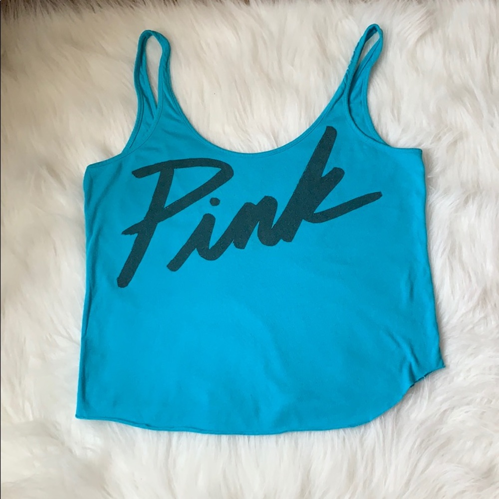 Vintage PINK Victoria’s Secret Size S Cropped Tank